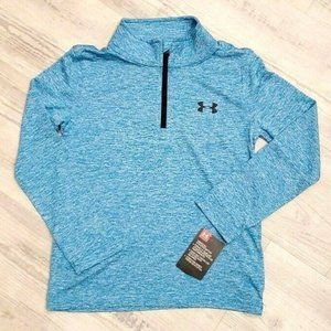 Under Armour Blue Youth Long Sleeve Shirt Size 6